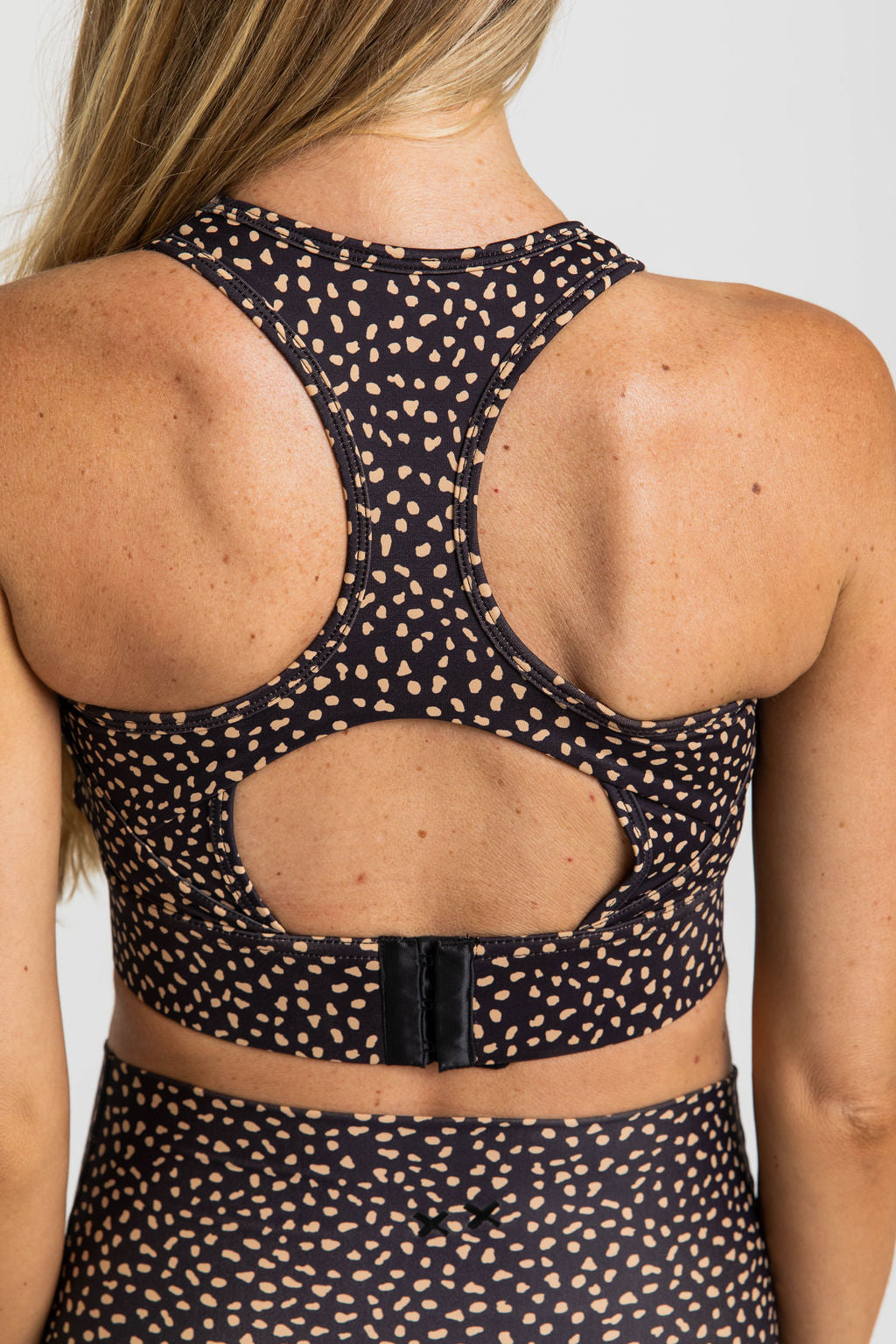 Nursing Sports Bra - High Velocity Maximum Support - Spotty