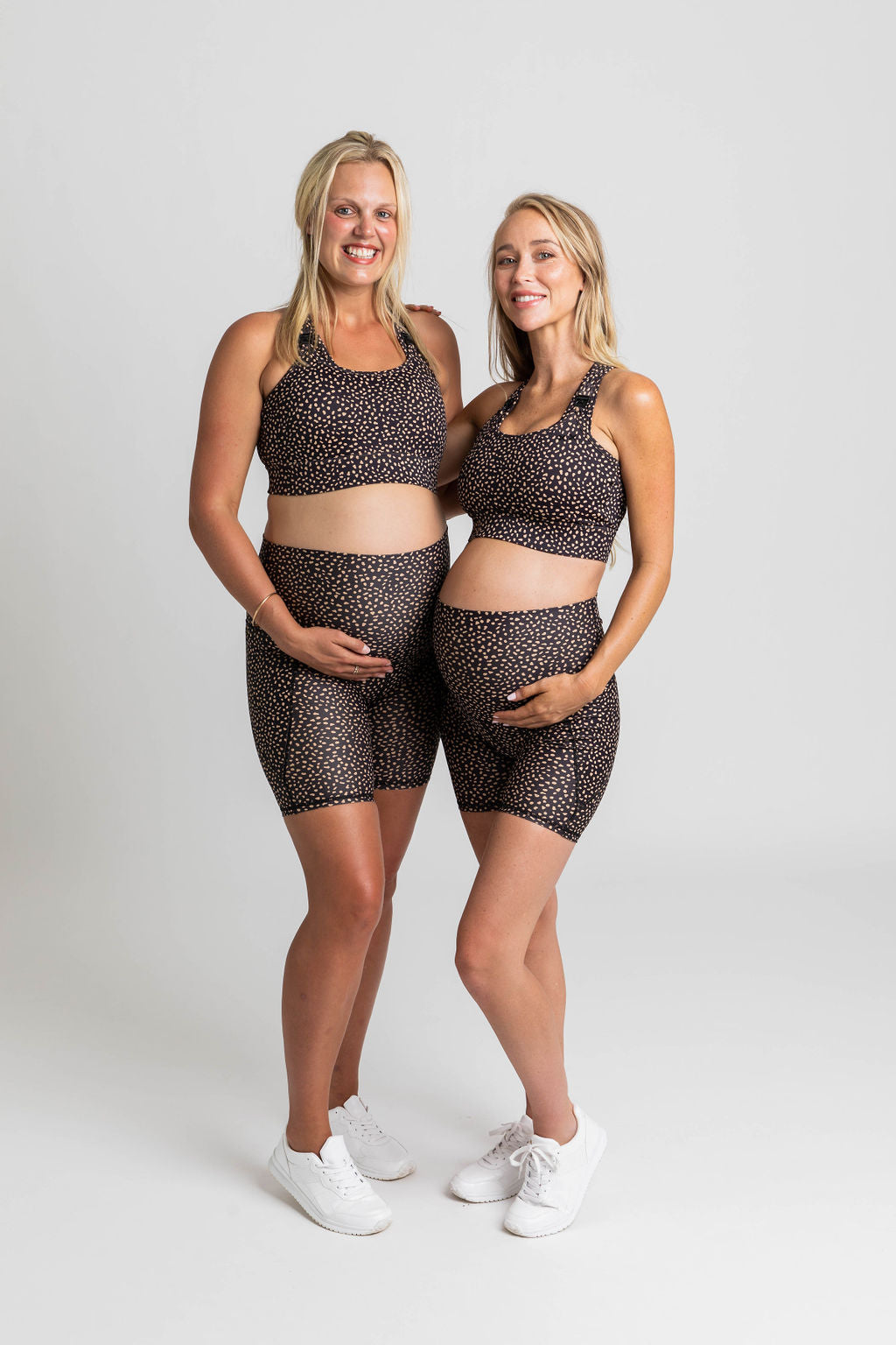 Nursing Sports Bra - High Velocity Maximum Support - Spotty