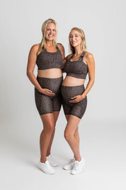 Nursing Sports Bra - High Velocity Maximum Support - Spotty