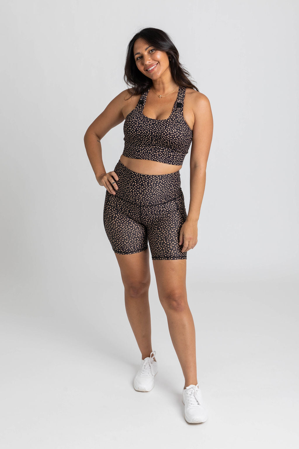 LUXE HIGH RISE SHORT - SPOTTY
