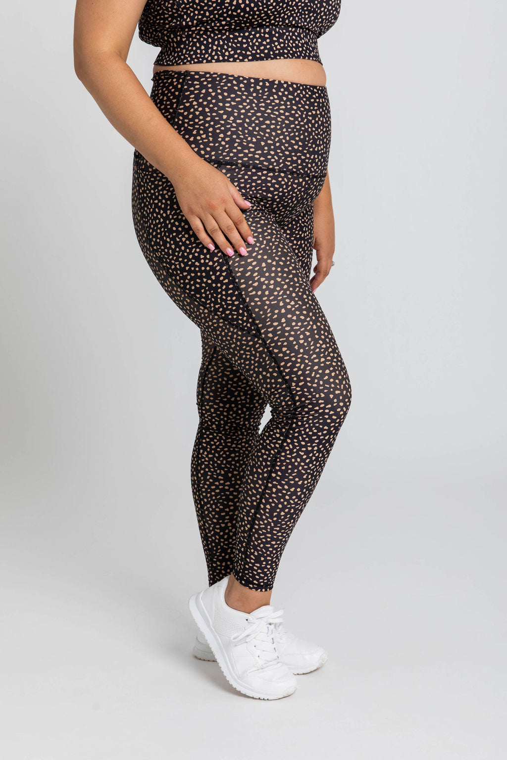 LUXE HIGH WAIST TIGHTS - SPOTTY