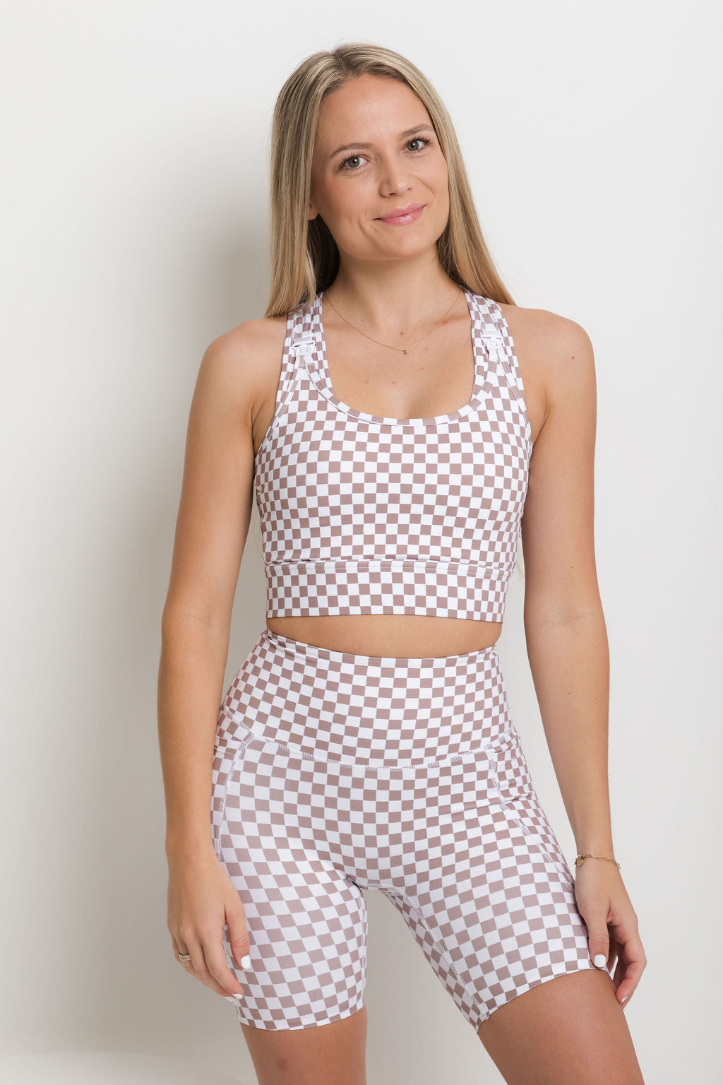 Nursing Sports Bra - High Velocity Maximum Support - Cappuccino