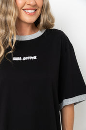 The Mum Life Tee - "Sleep Deprived..." Black