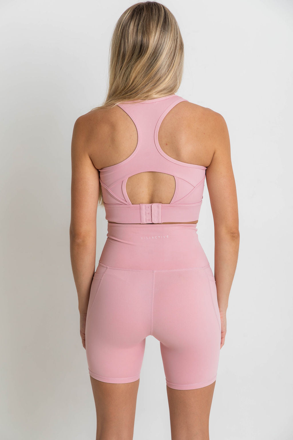 Nursing Sports Bra - High Velocity Maximum Support - Dusty Pink