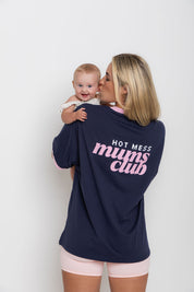 The Mum Life Tee - "Hot Mess Mums Club"