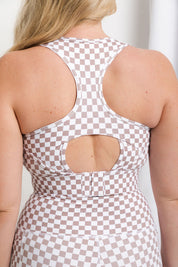 Nursing Sports Bra - High Velocity Maximum Support - Cappuccino