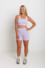 Nursing Sports Bra - High Velocity Maximum Support - Violet Sky