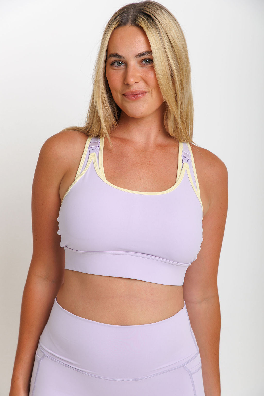 Nursing Sports Bra - High Velocity Maximum Support - Violet Sky