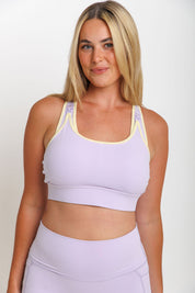 Nursing Sports Bra - High Velocity Maximum Support - Violet Sky