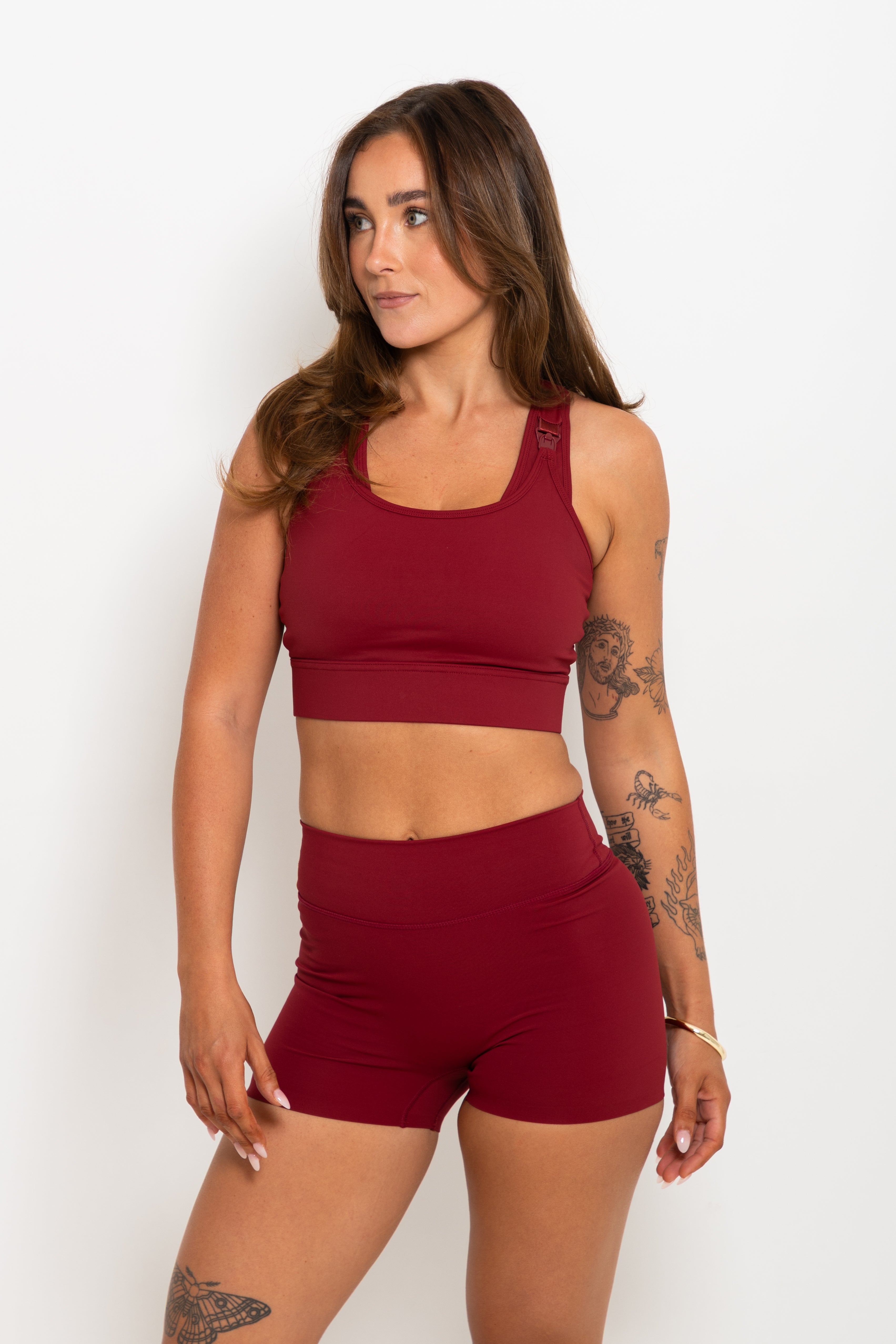 The Sculpt Short - Berry