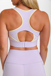 Nursing Sports Bra - High Velocity Maximum Support - Violet Sky