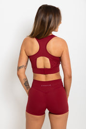 Nursing Sports Bra - High Velocity Maximum Support - Berry