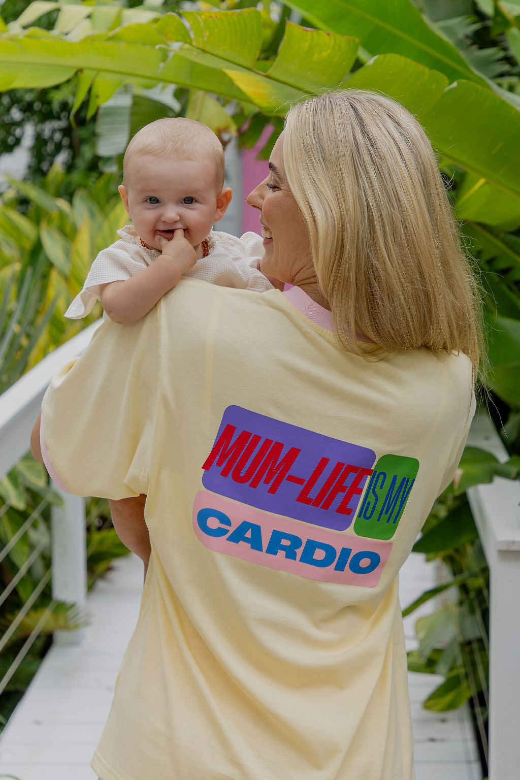 The Mum Life Tee - "Mum Life Is My Cardio"