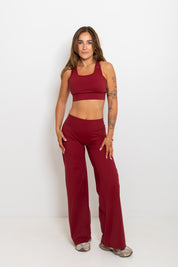 Nursing Sports Bra - "The Ultimate" Maximum Support + Max Coverage - Berry