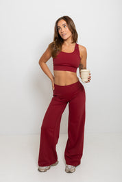 Nursing Sports Bra - "The Ultimate" Maximum Support + Max Coverage - Berry