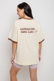 The Mum Life Tee - "Caffeinated Mums Club"
