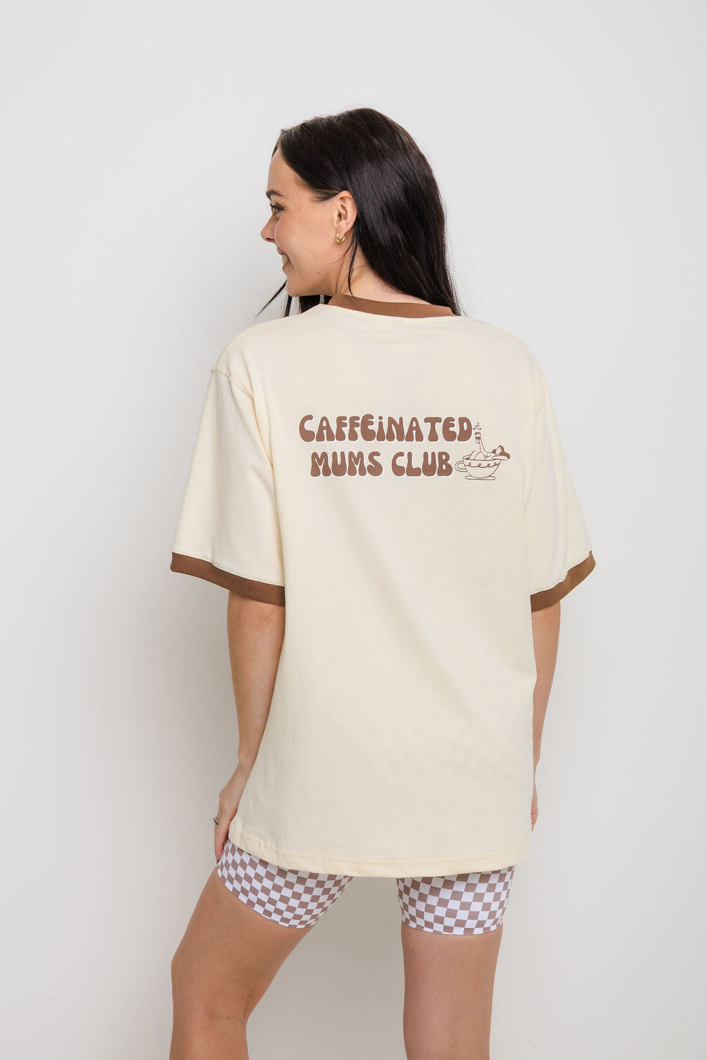 The Mum Life Tee - "Caffeinated Mums Club"