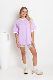 The Mum Life Tee - "Sleep Deprived..." Lilac