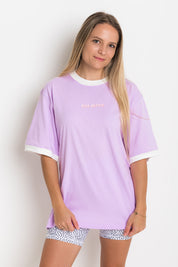 The Mum Life Tee - "Sleep Deprived..." Lilac