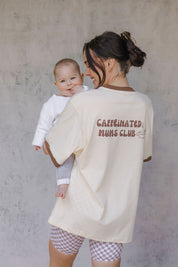 The Mum Life Tee - "Caffeinated Mums Club"