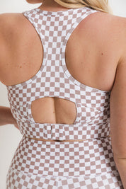 She Moves - Maximum Support Sports Bra - Cappuccino