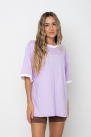 The Mum Life Tee - "Sleep Deprived..." Lilac