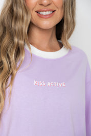 The Mum Life Tee - "Sleep Deprived..." Lilac