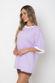 The Mum Life Tee - "Sleep Deprived..." Lilac
