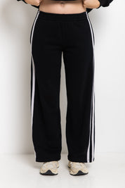 The Mum Life Track Pant - Black