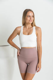 Nursing Sports Bra - High Velocity Maximum Support - Off White