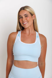 Nursing Sports Bra - High Velocity Maximum Support - Cool Breeze