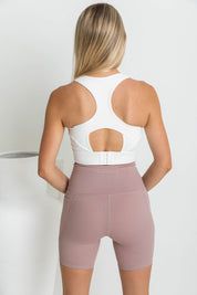 Nursing Sports Bra - High Velocity Maximum Support - Off White