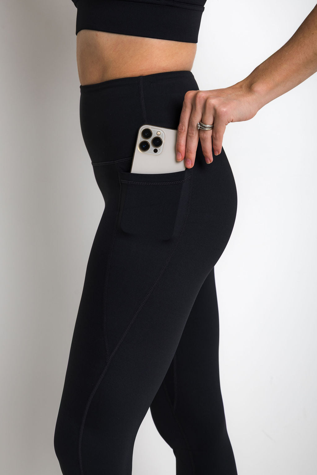 The Hold Tight Full Length Tight - Black