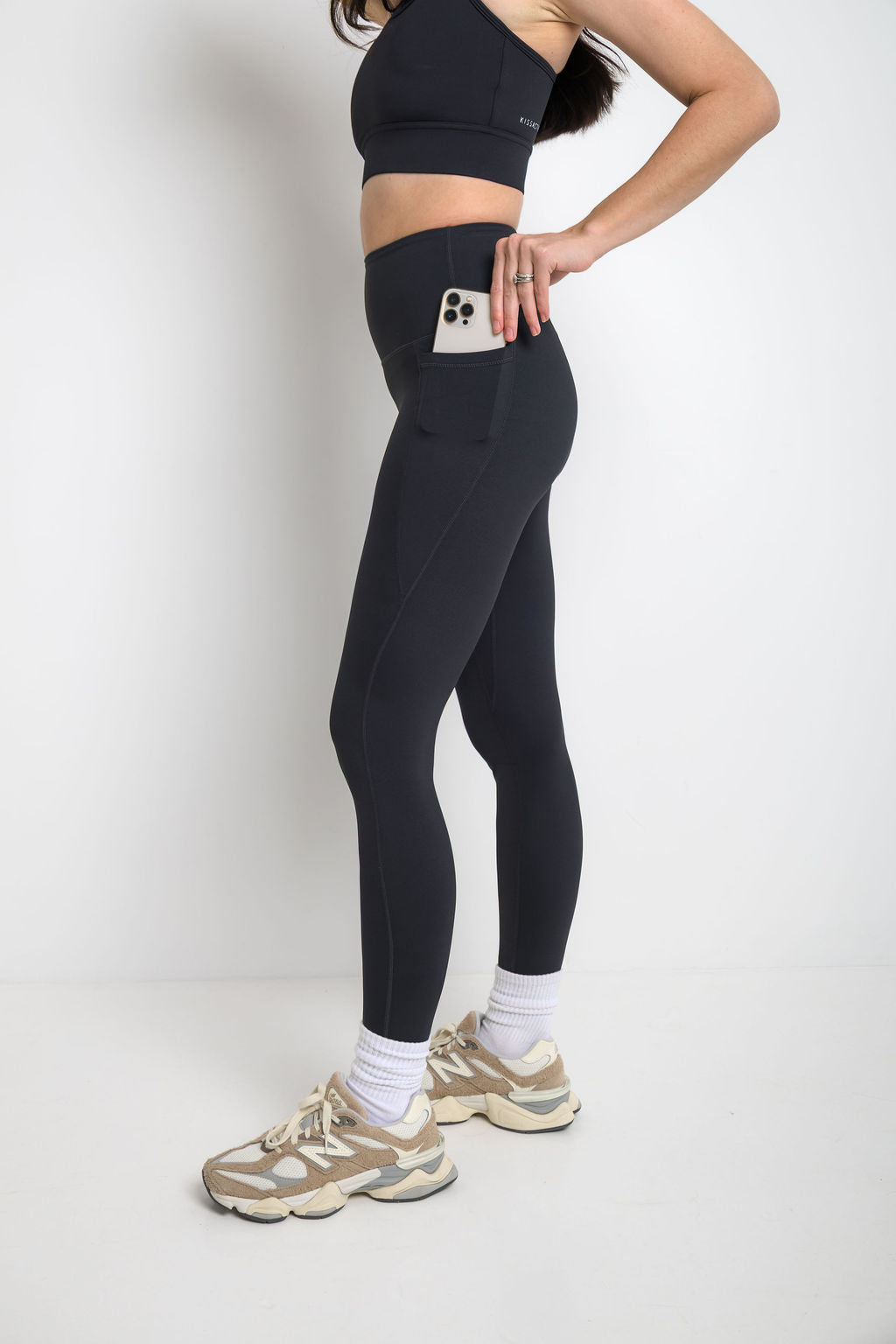 The Hold Tight Full Length Tight - Black