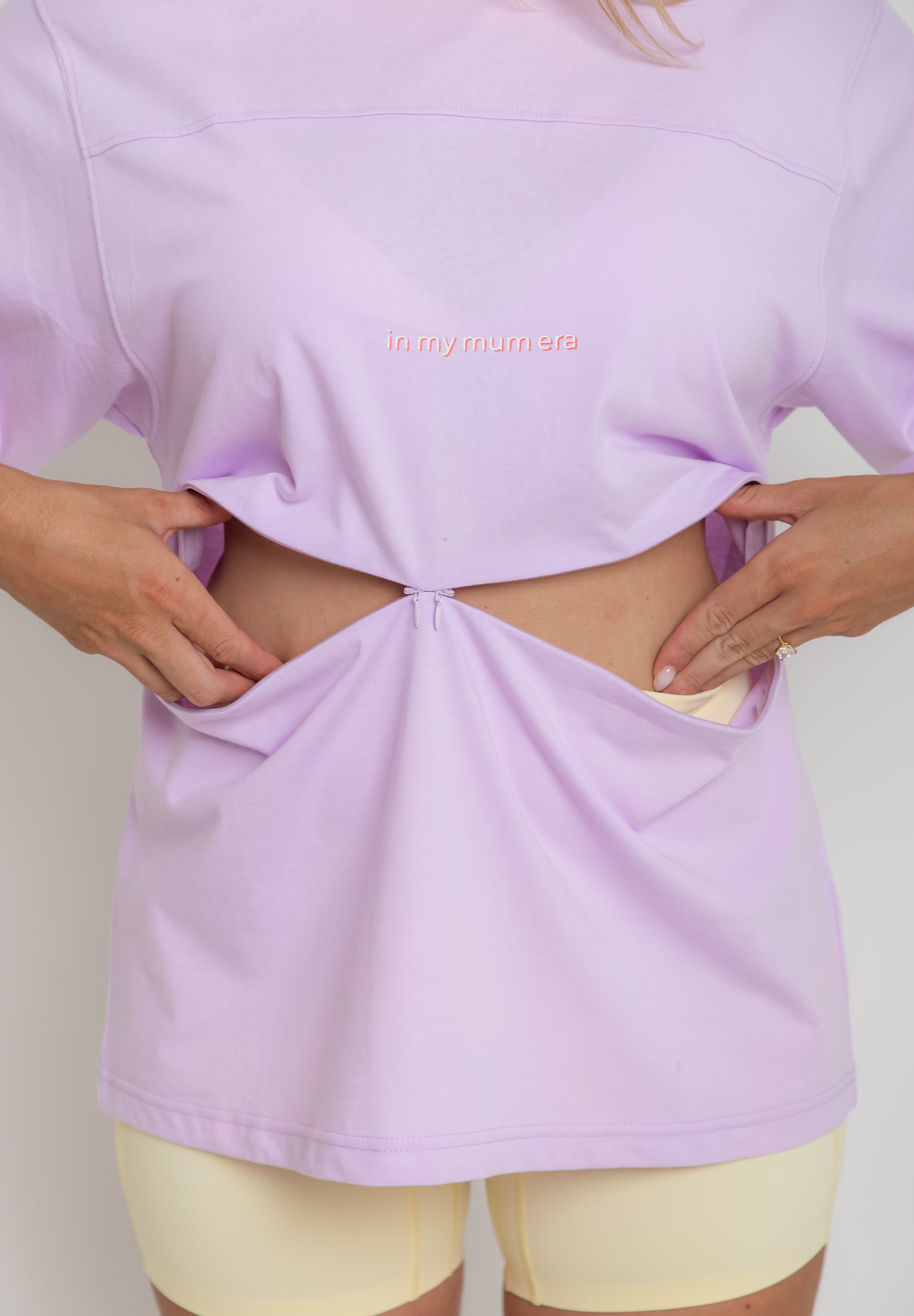 The Nursing Mum Life Tee - "In My Mum Era”