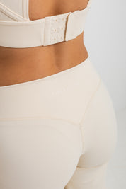 Nursing Sports Bra - High Velocity Maximum Support - Vanilla