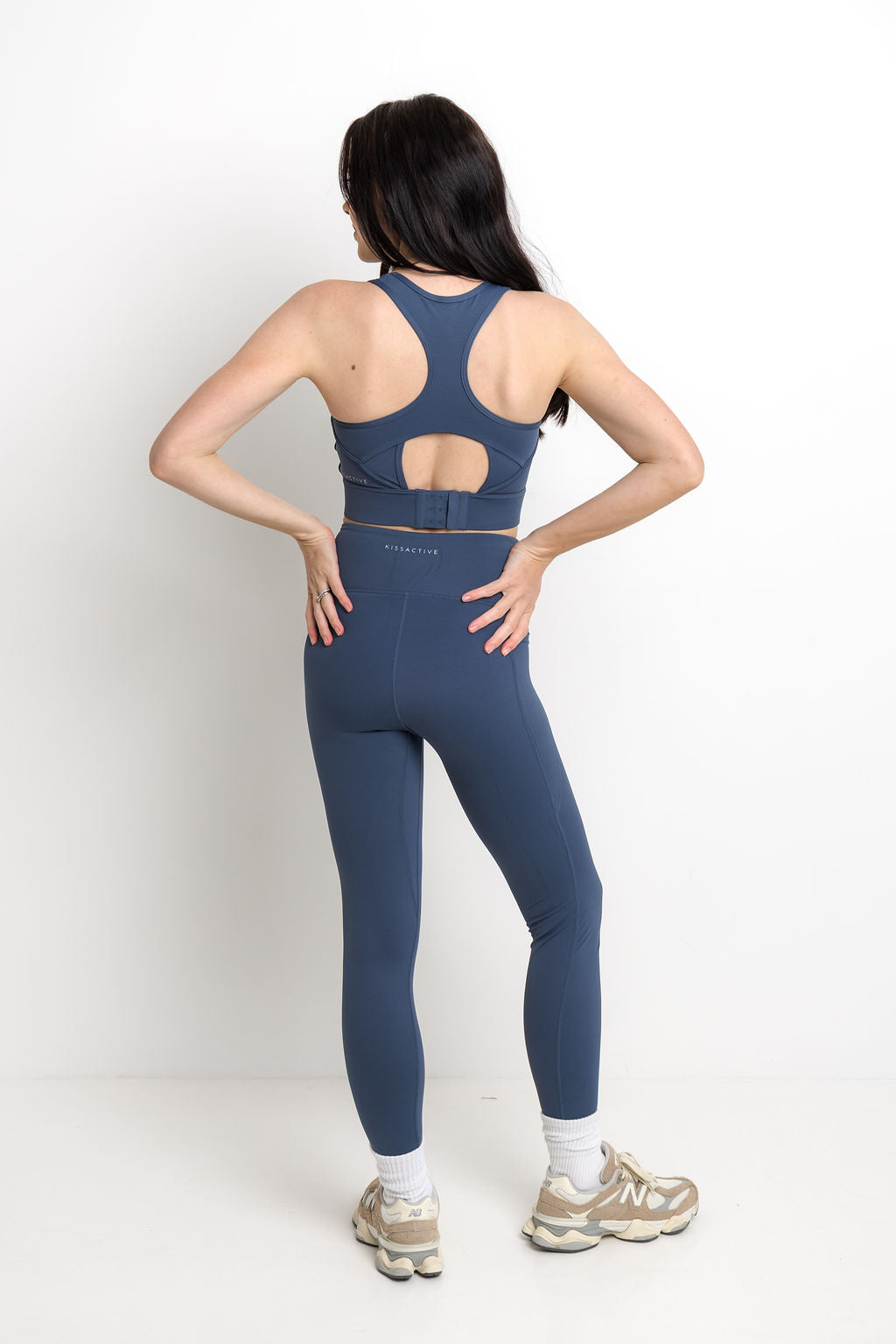 The Hold Tight Full Length Tight - Slate