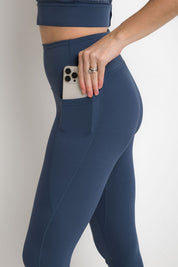 The Hold Tight Full Length Tight - Slate