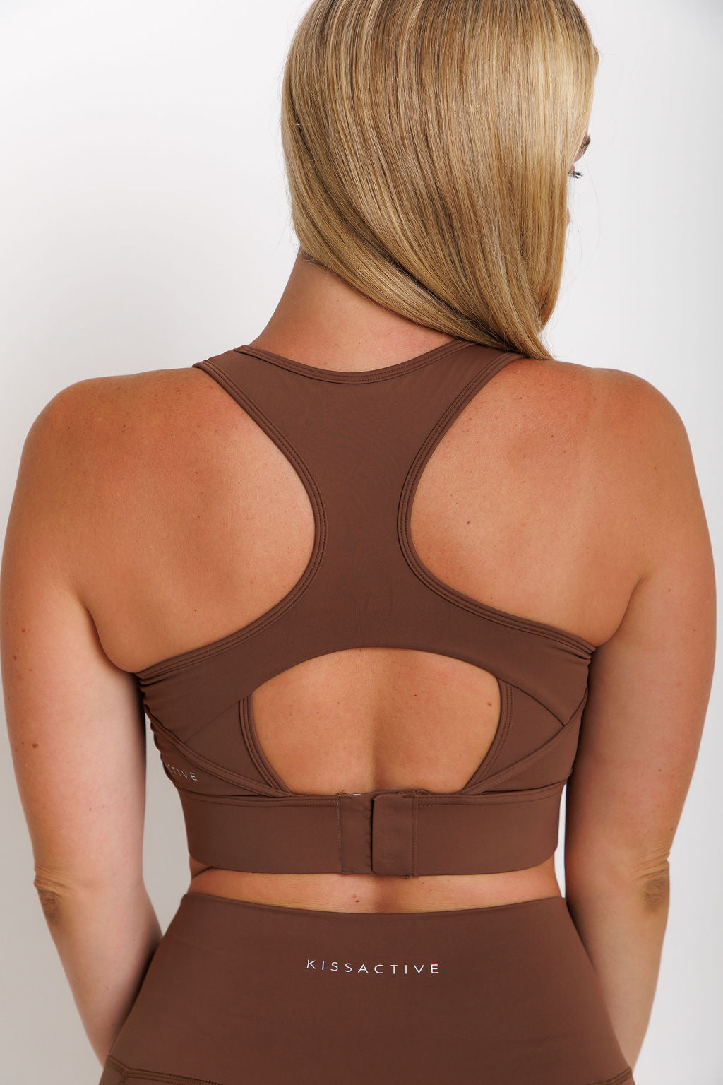 Nursing Sports Bra - High Velocity Maximum Support - Hot Chocolate