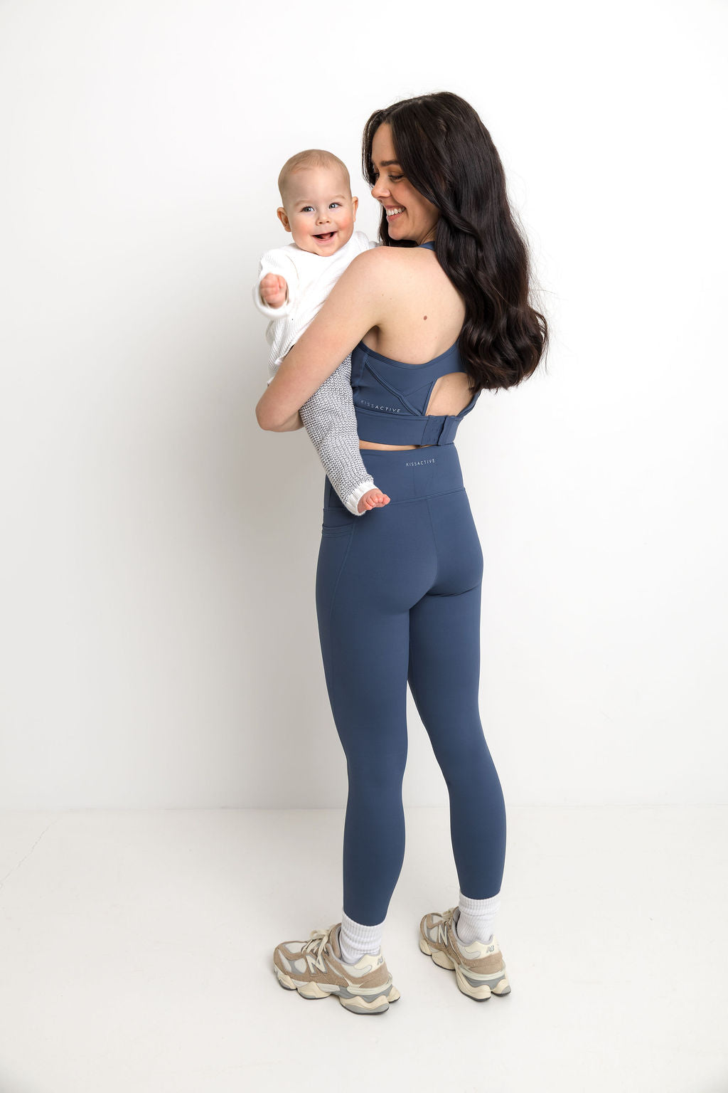 The Hold Tight Full Length Tight - Slate