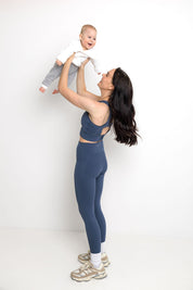 The Hold Tight Full Length Tight - Slate