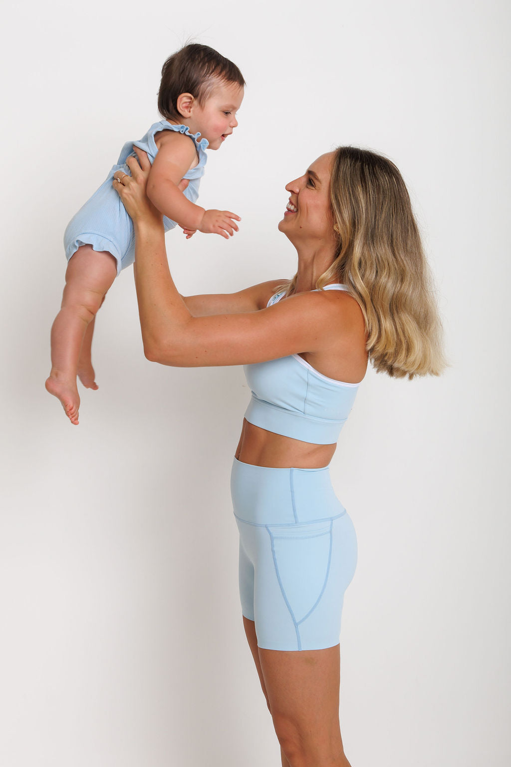 Nursing Sports Bra - "The Ultimate" Maximum Support + Max Coverage - Cool Breeze