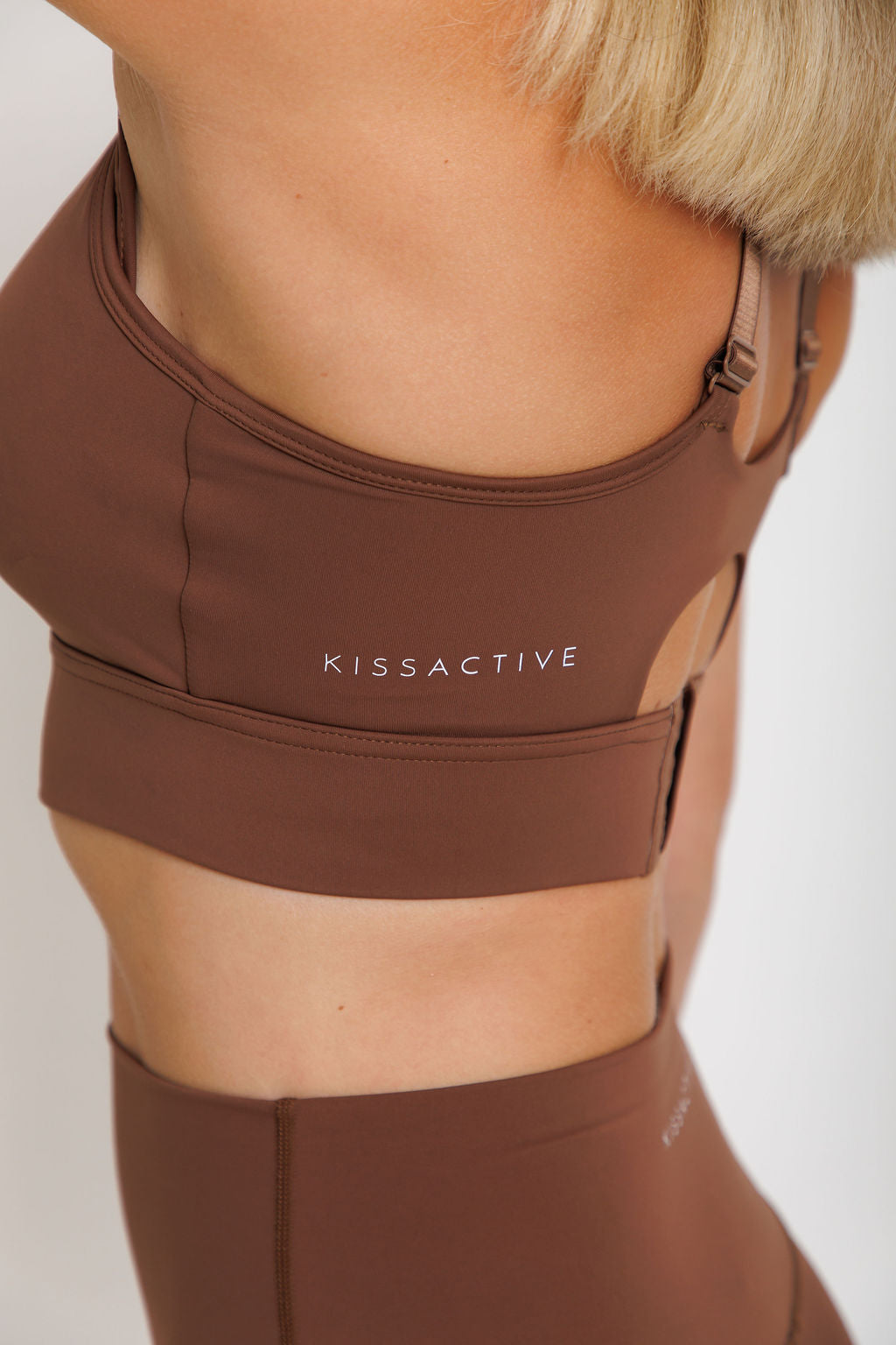 Nursing Sports Bra - "The Ultimate" Maximum Support + Max Coverage - Hot Chocolate