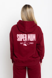 The Mum Life Hoodie - "Super Mum But Tired"