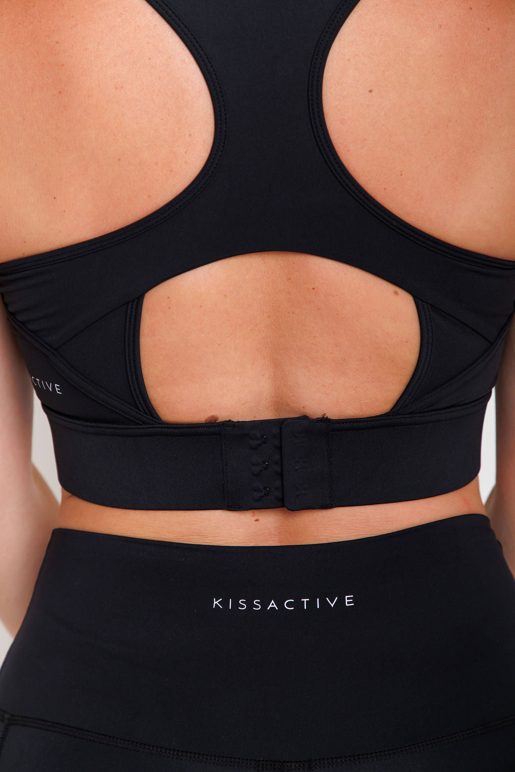 Nursing Sports Bra - High Velocity Maximum Support - Midnight Black