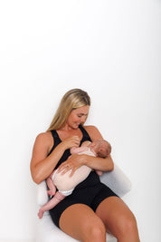 Nursing Sports Bra - High Velocity Maximum Support - Midnight Black