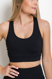 She Moves - Maximum Support Sports Bra - Black