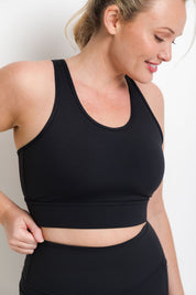 She Runs - Maximum Support Sports Bra - Black
