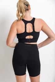 She Runs - Maximum Support Sports Bra - Black