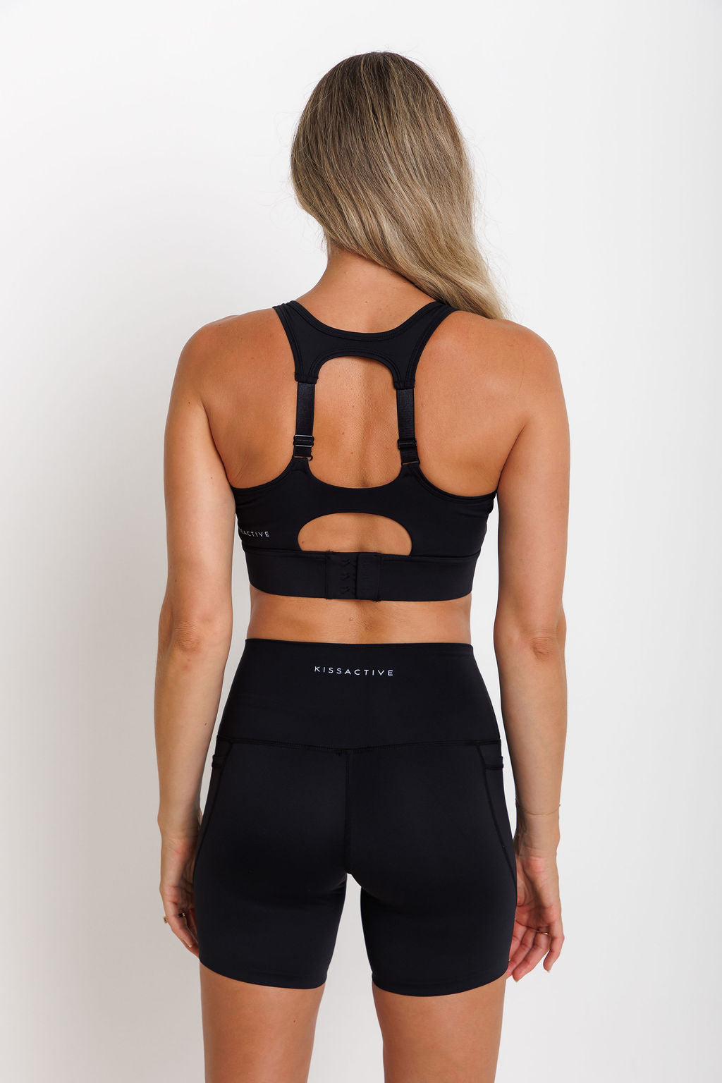 Nursing Sports Bra - "The Ultimate" Maximum Support + Max Coverage - Midnight Black